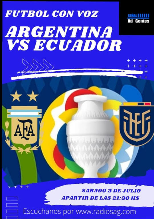 22 hs (AR) ARGENTINA vs ECUADOR
