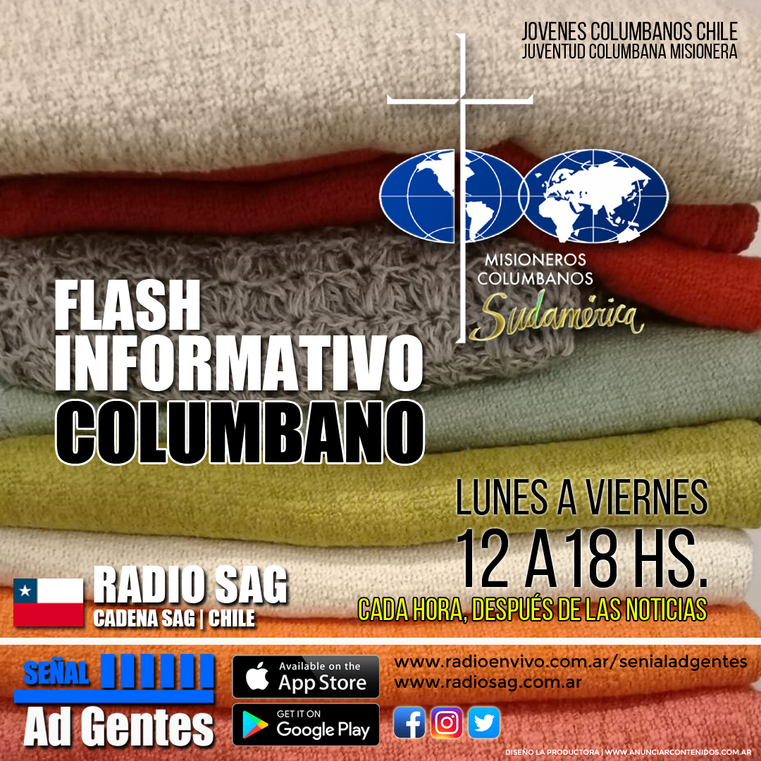 Flash Columbano | Lun a Vie 12 a 18 hs (ARG) después de las noticias